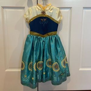 Anna Frozen Fever Disney Store dress - size 3